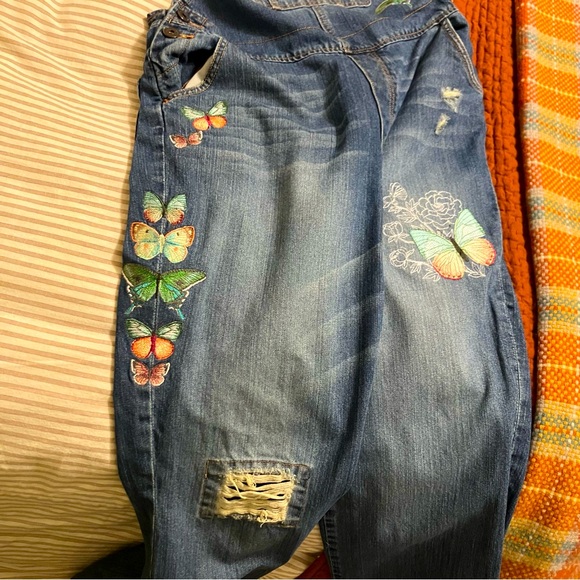 OOAK Butterfly Bliss Overalls - Picture 8 of 11